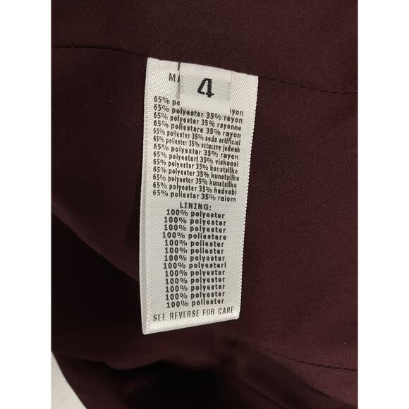 Aknvas 'Valdi' Brown Blazer Size 4 - Picture 5 of 5